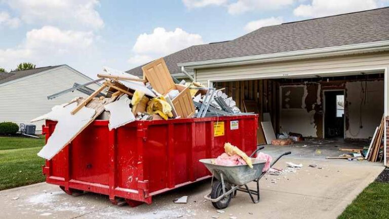 How Residential Dumpster Rentals Support Safer DIY Renovation Work