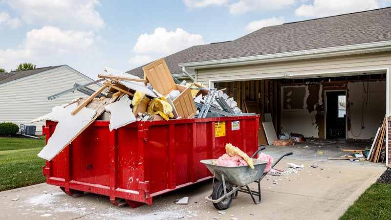How Residential Dumpster Rentals Support Safer DIY Renovation Work